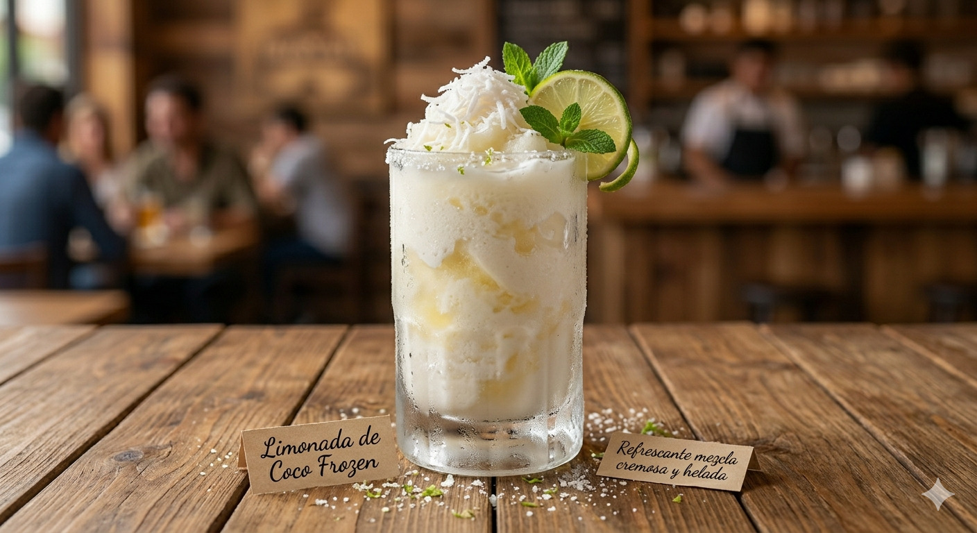 Limonada de Coco Frozen