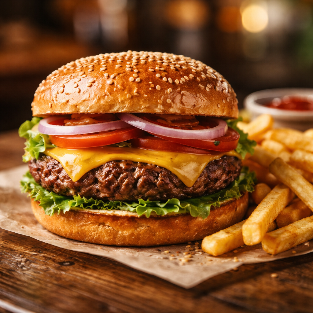 Hamburguesa Clásica